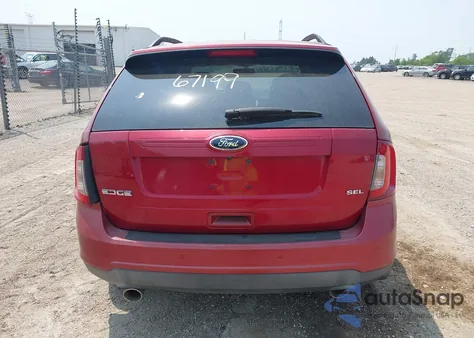 2013 Ford Edge Sel из США, поврежденный, VIN 2FMDK3JC3DBB16363